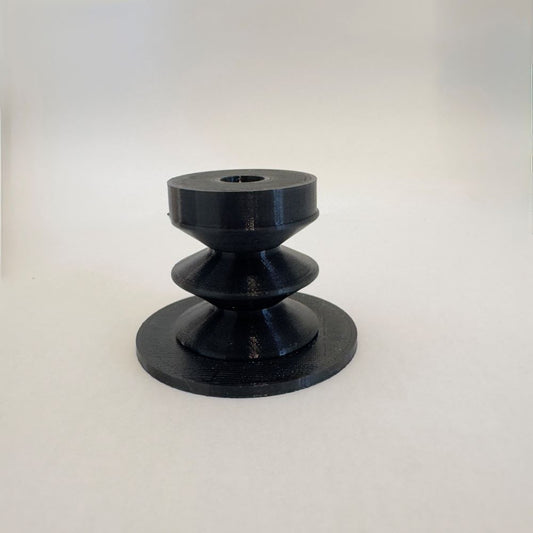 Small custom 3D printed component made from PU (tough rubber), no design services